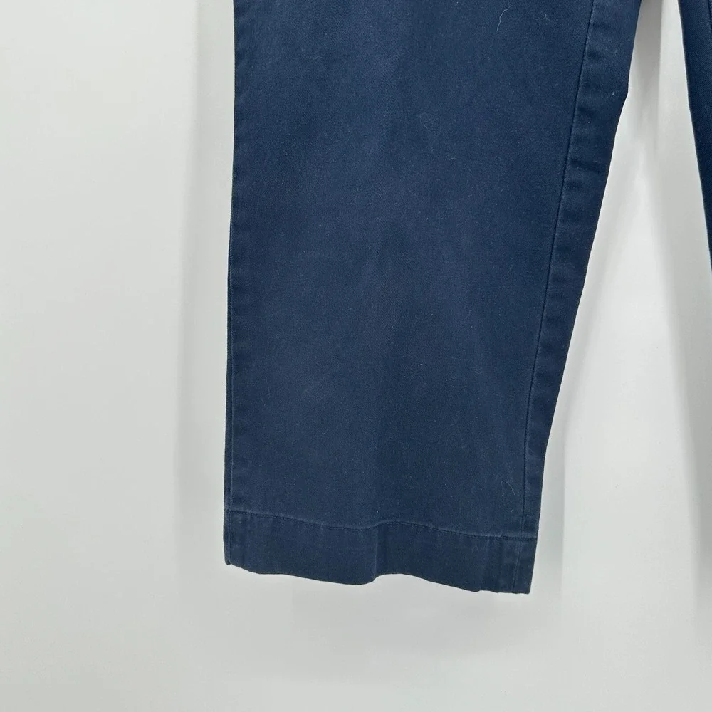 VTG Polo Ralph Lauren Preston Chino Pants Mens Size 36 Blue Straight Leg Wedding